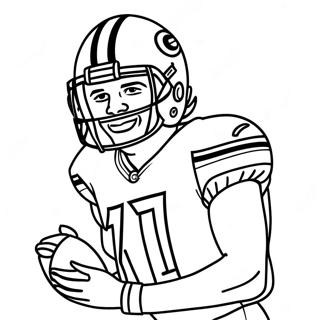 Davante Adams Coloring Page 49404-41224