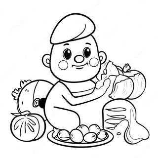 Food Safety Coloring Pages