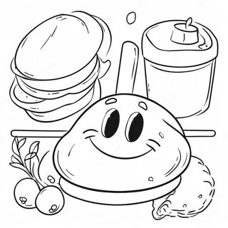 Food Safety Awareness Coloring Page 49414-41231