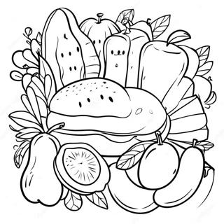 Food Safety Coloring Pages