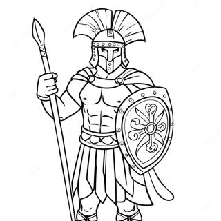 Gladiator Coloring Pages