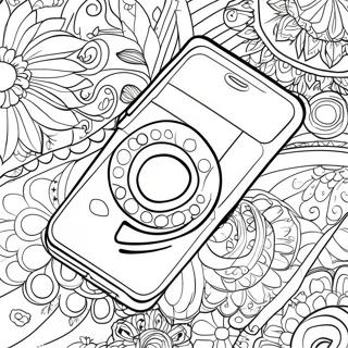 Phone Case Coloring Pages