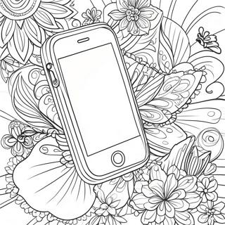 Phone Case Coloring Page 49464-41062