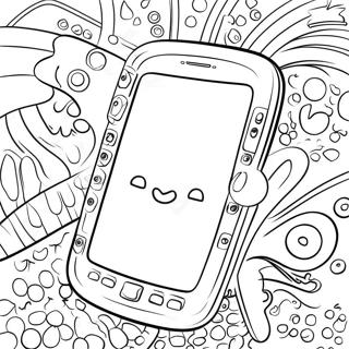 Cute Phone Case Designs Coloring Page 49465-41271