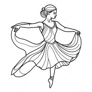 Dancer Coloring Page 49494-41078