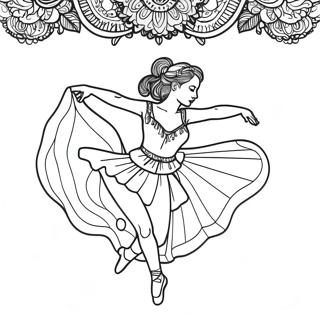 Dancer Coloring Page 49494-41291