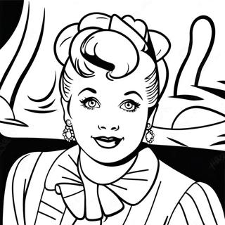 I Love Lucy Coloring Page 49504-41103