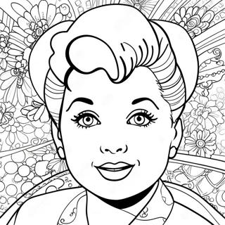 I Love Lucy Coloring Page 49504-41300