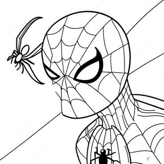 Among Us Spider Man Coloring Page 49514-41306