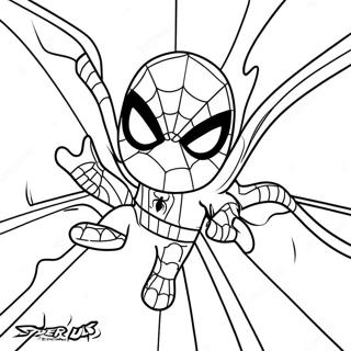 Among Us Spider Man Coloring Page 49514-41307