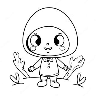 Cute Horror Coloring Page 49524-41119