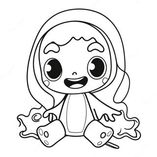 Cute Horror Coloring Page 49524-41329