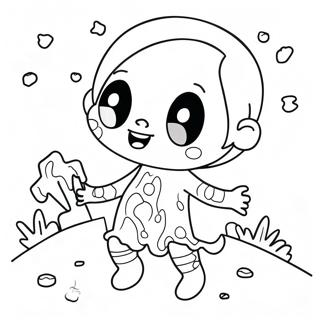 Cute Horror Coloring Page 49524-41331