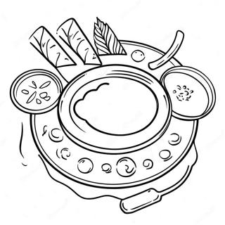 First Passover Seder Plate Coloring Page 49534-41324