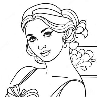 Tiffany Coloring Page 49544-41138