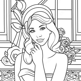 Tiffany Coloring Page 49544-41139