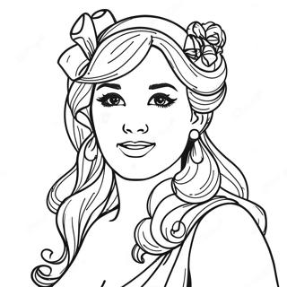 Tiffany Coloring Page 49544-41333