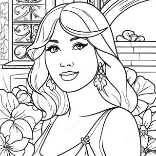 Tiffany Coloring Page 49544-41334