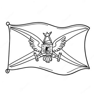 Haiti Flag Coloring Page 49554-41142