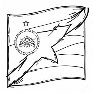 Haiti Flag Coloring Page 49554-41343