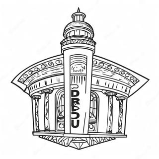 Purdue University Logo Coloring Page 49574-41150