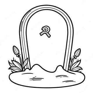 Tombstone Coloring Page 49584-41360