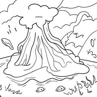 Natural Disasters Coloring Page 49604-41380