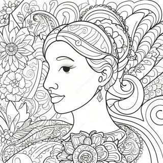 Mindful Breathing Self Regulation Coloring Page 49615-41396