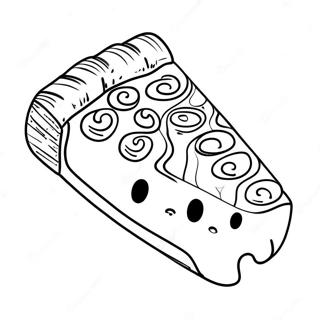 Little Caesars Pizza Slice Coloring Page 49625-41404