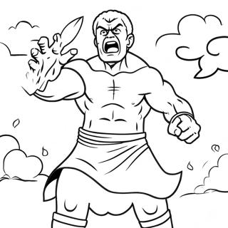 Furious Unforgiving Servant Coloring Page 49635-41418