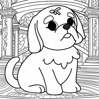 Maltese Dog Coloring Page 49644-41410