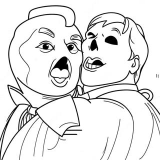 Phantom Of The Opera Coloring Page 49684-41446