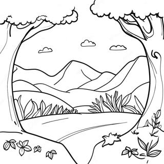 Ecclesiastes Nature Scenes Coloring Page 49695-41463