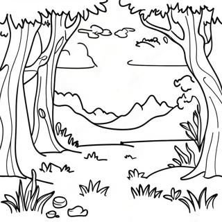 Ecclesiastes Nature Scenes Coloring Page 49695-41464