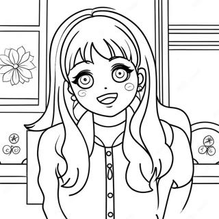 Kakegurui Coloring Page 49734-41484