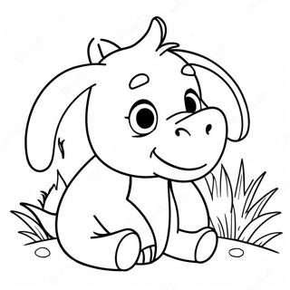 Baby Eeyore Coloring Page 49744-41490