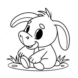 Baby Eeyore Coloring Page 49744-41492