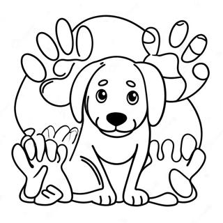 Animal Shelter Logo Coloring Page 49754-41498