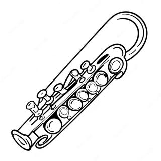 Flute Coloring Page 49764-41512