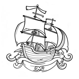 Pirate Flags Coloring Page 49824-41559