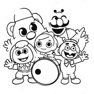 Muppet Babies Coloring Page 4982-3994