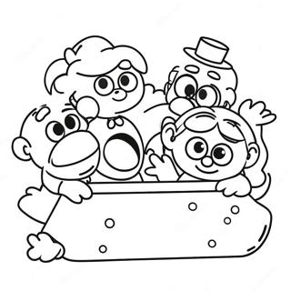 Muppet Babies Coloring Page 4982-3995