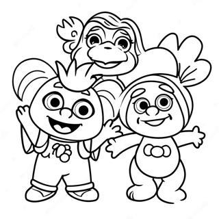 Muppet Babies Coloring Page 4982-3996