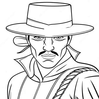 Zorro Coloring Page 49834-41567