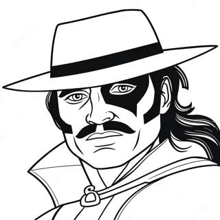 Zorro Coloring Page 49834-41568