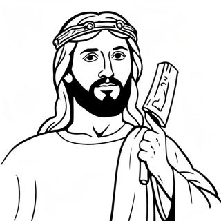 Follow Jesus Coloring Pages