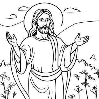 Follow Jesus Coloring Page 49844-41574