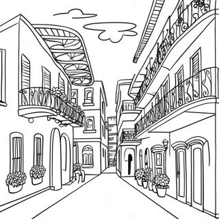 New Orleans Cityscape Coloring Page 49854-41578