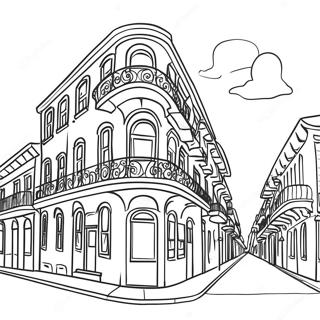 New Orleans Cityscape Coloring Page 49854-41579