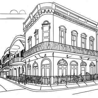 New Orleans Cityscape Coloring Page 49854-41580